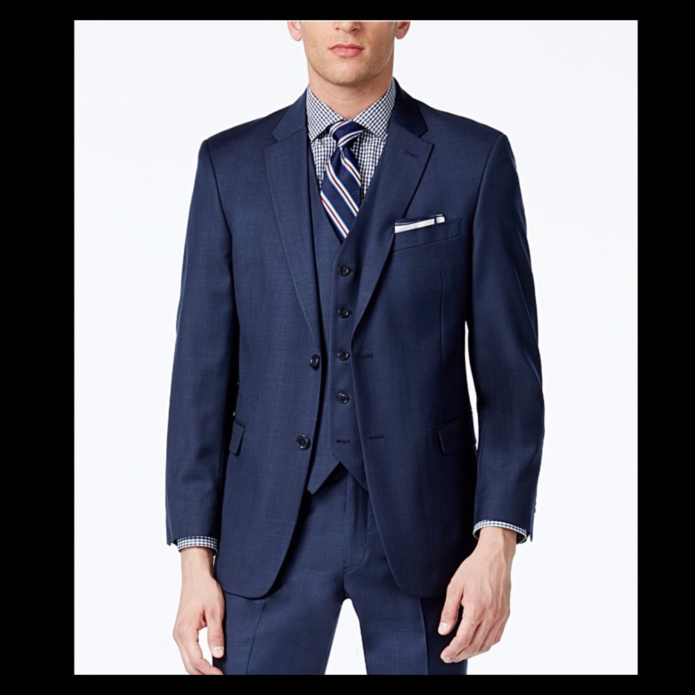 Tommy Hilfiger Navy Sport Coat
